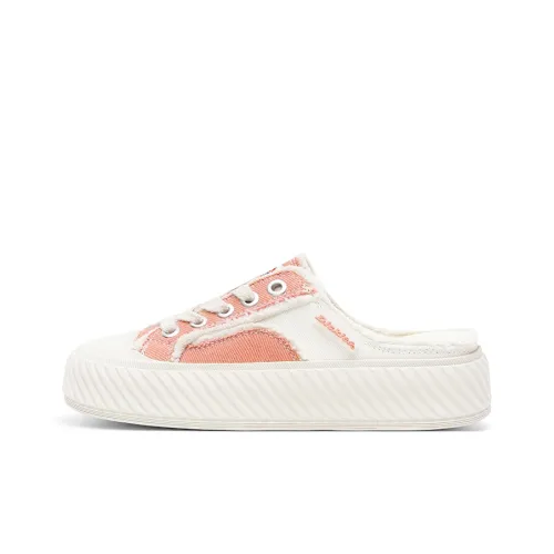 Dickies Canvas Shoes Women's Beige Pink