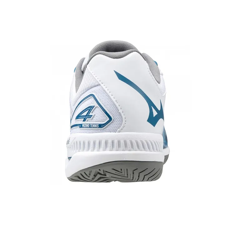 Mizuno Wave Exceed Tour 4 Ac Cushioning Anti-Slip And Wear-Resistant Low-Top Tennis Shoes Blue White-3