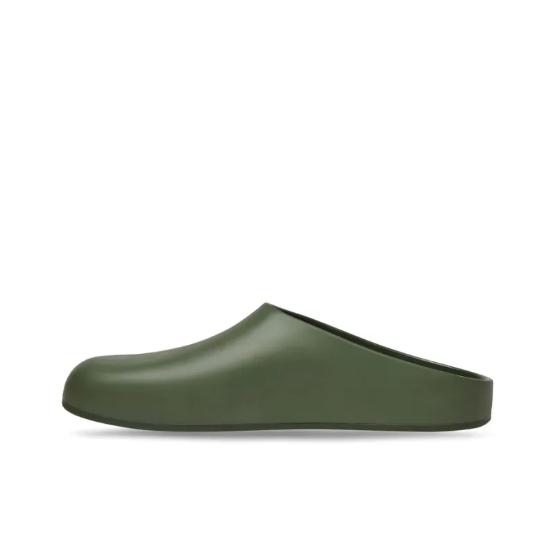 Balenciaga Pool Closed Slide 'Dark Green'-0
