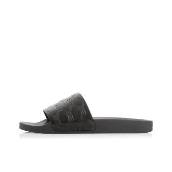 Balenciaga Logo Embossed Slides