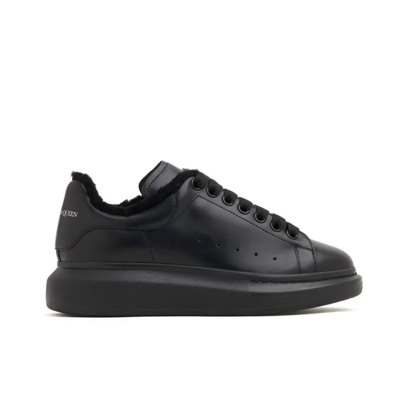 Alexander McQueen Oversized Sneakers 'Triple Black'-1
