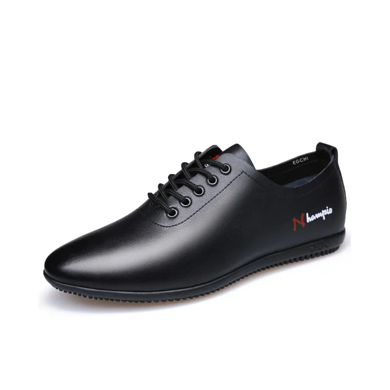 EGCHI Men's Casual Shoes Men Mid Top Black/White-0