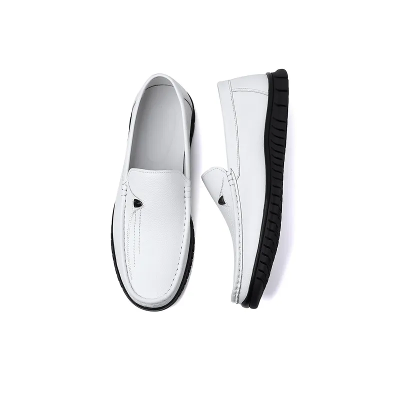 YEDANI Gommino Loafers Men Black-1