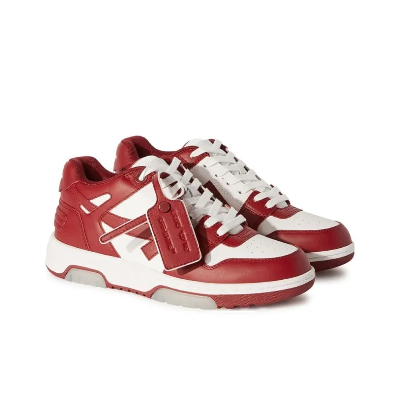 OFF WHITE Out Of Office Leather Sneakers Women's-1