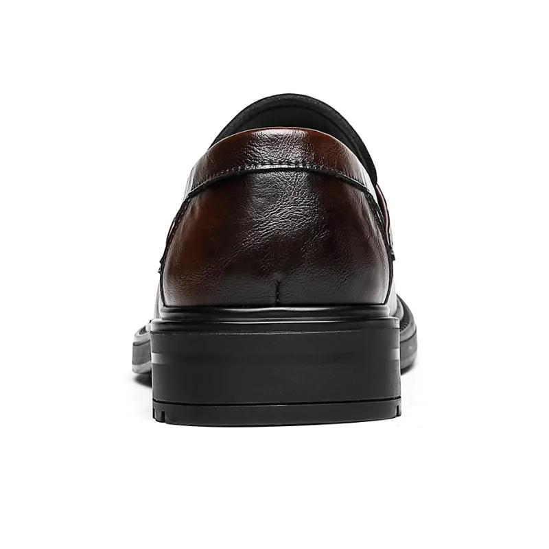 CHINT Dress Shoes Men Low Top Black-8