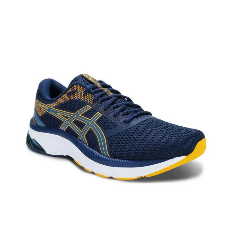 Asics Gel-Sparta Gel-Sparta Gel-Sparta Durable Breathable Low-Top Running Shoes Blue Yellow-2