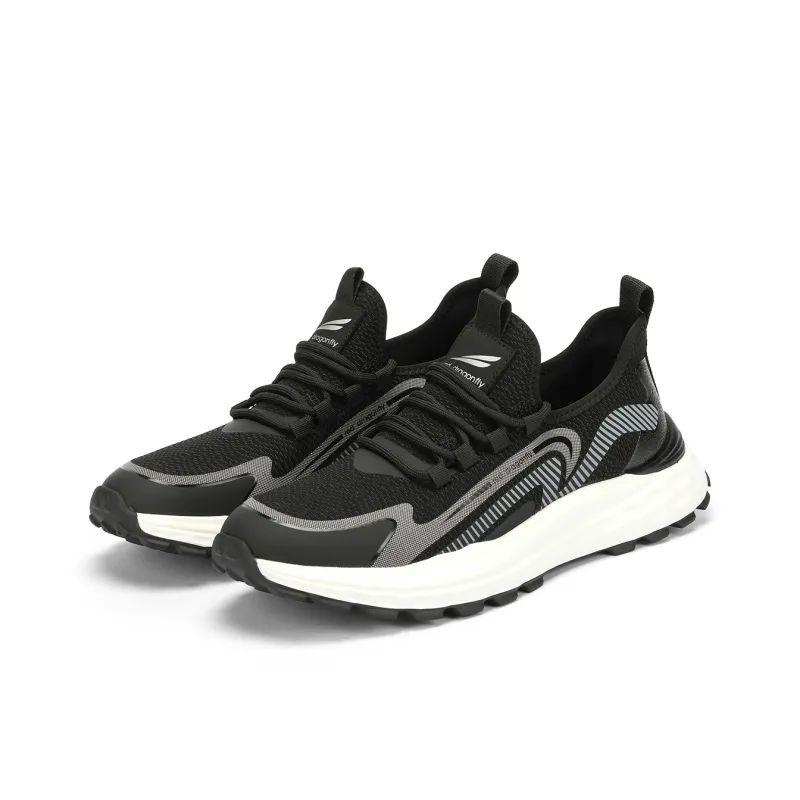 RED DRAGONFLY Casual Shoes Men Low Top Black Rice/Black Plum-2