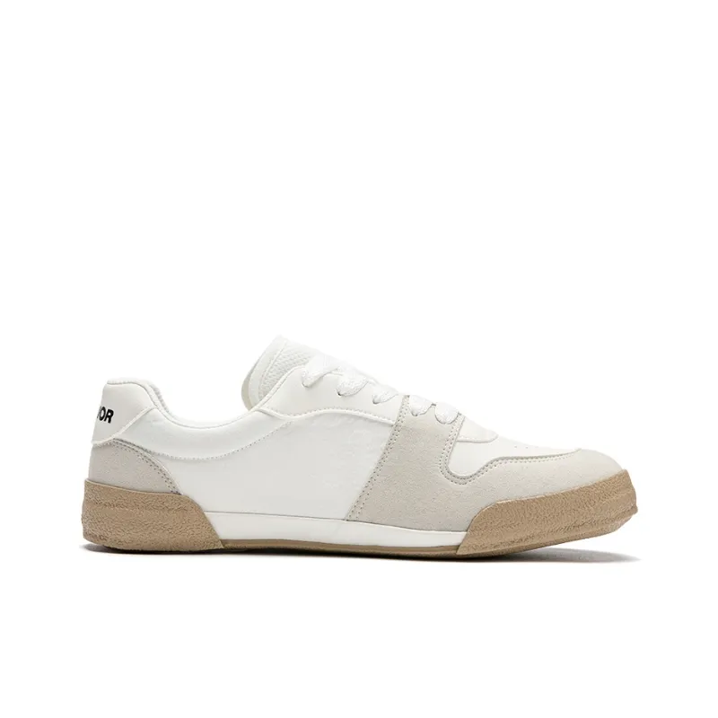 Warrior Wear resistant, Lightweight, Breathable, And Non slip. Low Top Canvas Shoes Unisex White Gray-1