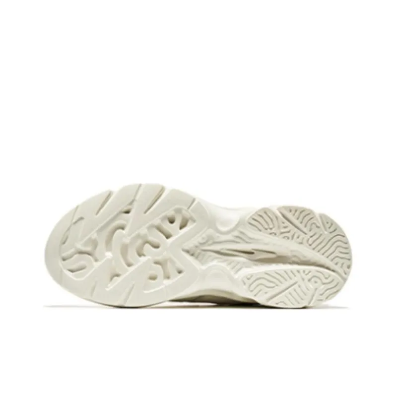 HENANBOWUYUAN x Erke Cushioning, Slip Resistant, And Abrasion Resistant Low Top Running Shoes Women's White Pink Blue-5