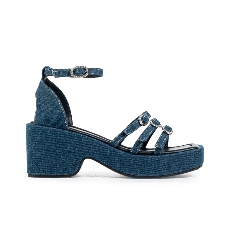 Wonderful Couple One Strap Sandals 7cm Women's-19