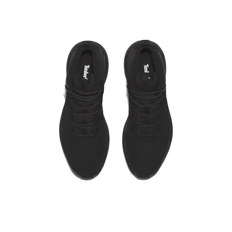 Timberland Euro Trekker Anti-Slip Wear-Resistant Mid-Top Outdoor Shoes Black-4