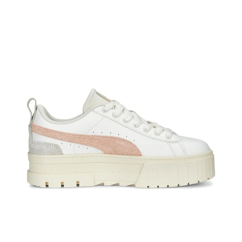 PUMA Mayze Thrifted Warm White Women's-1