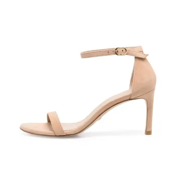 stuart weitzman Nunaked Suede Sandals