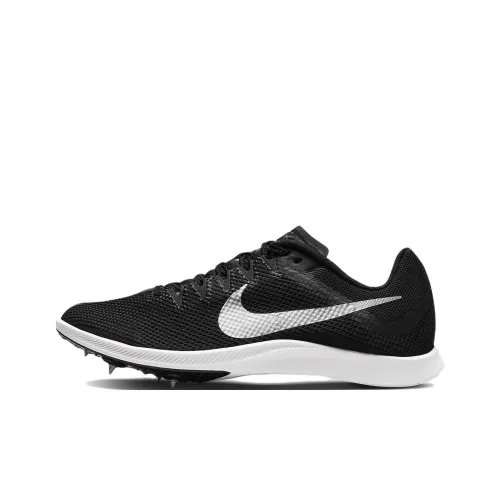 Nike Air Zoom Rival Distance Spikes 
Black Metallic Silver

