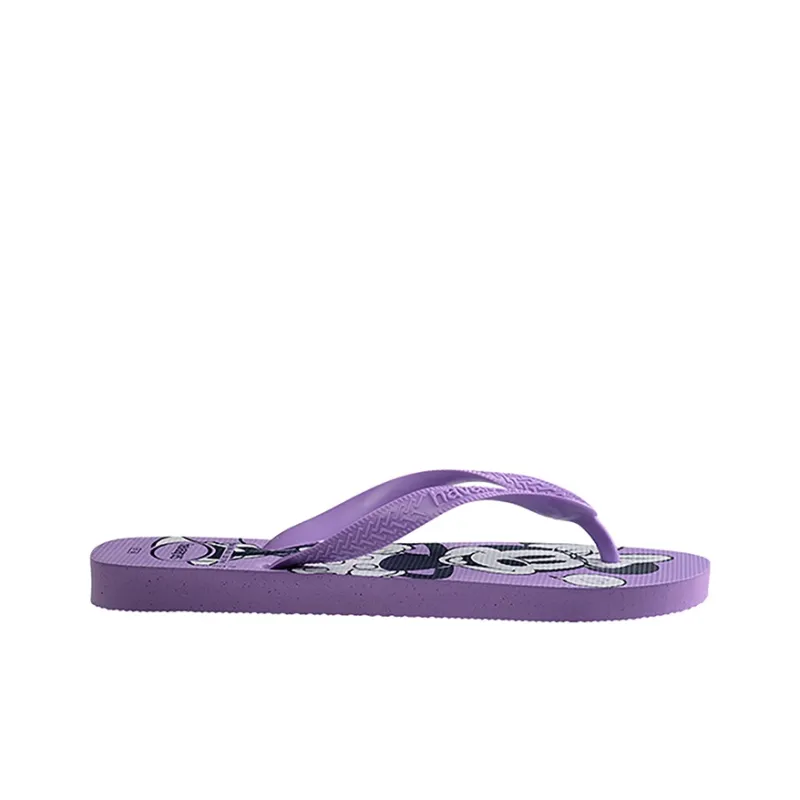 Disney x Havaianas Rubber Sole Flip Flops Women's Purple-1
