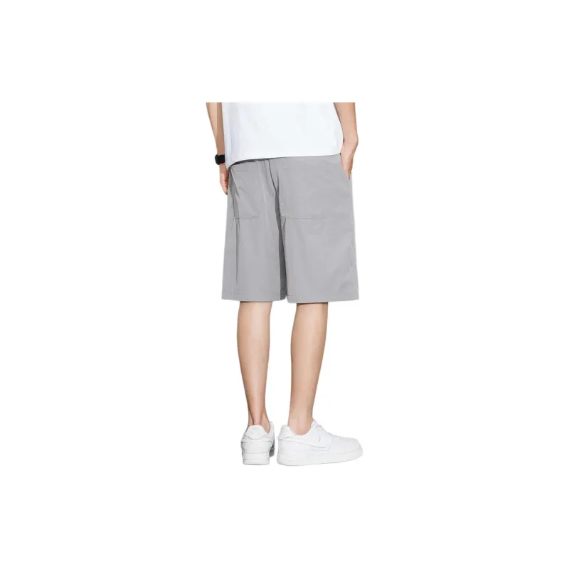 Tonlion Casual Shorts Men's Light Gray-1