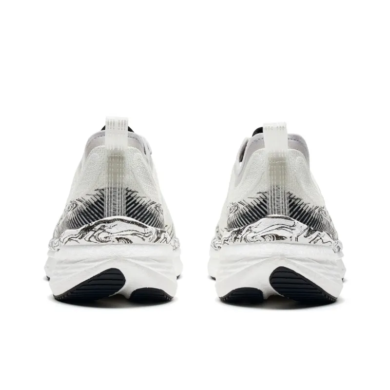 XTEP Cushioning Low Top Running Shoes Men's White Black-4