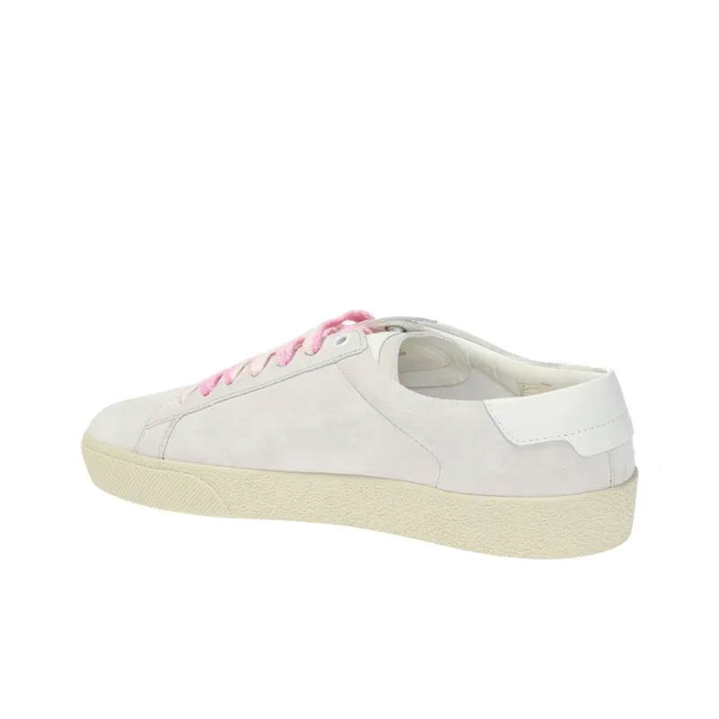 SAINT LAURENT Laurent Stylish Skateboarding Shoes Women's Gray-3