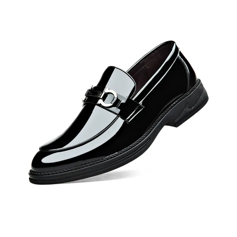 XIAOTOULANG Loafers Men's Black-1