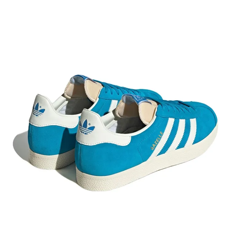Adidas Gazelle Bold Aqua Off White Cream White-3