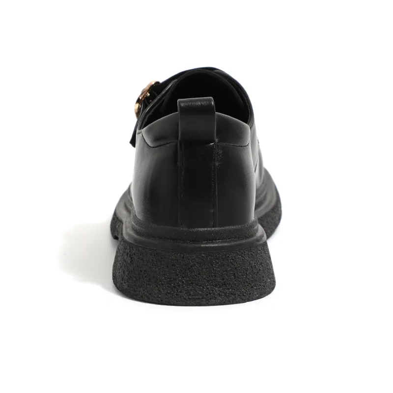 HUANQIU Loafers Women's Black-3
