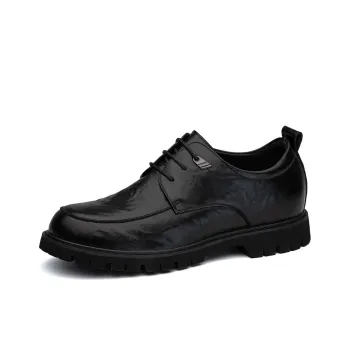 SULEGAO Dress Shoes Men's Black