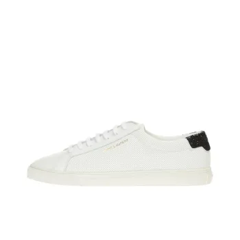 SAINT LAURENT Low Top Stylish Skateboarding Shoes Women's White