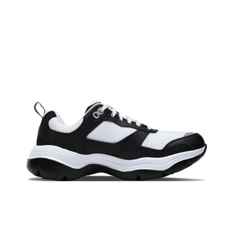 Skechers Mantra Ultra GO WALK Revolution Cushioning Wear-Resistant Rebound Low-Top Casual Shoes Women's Black White-1