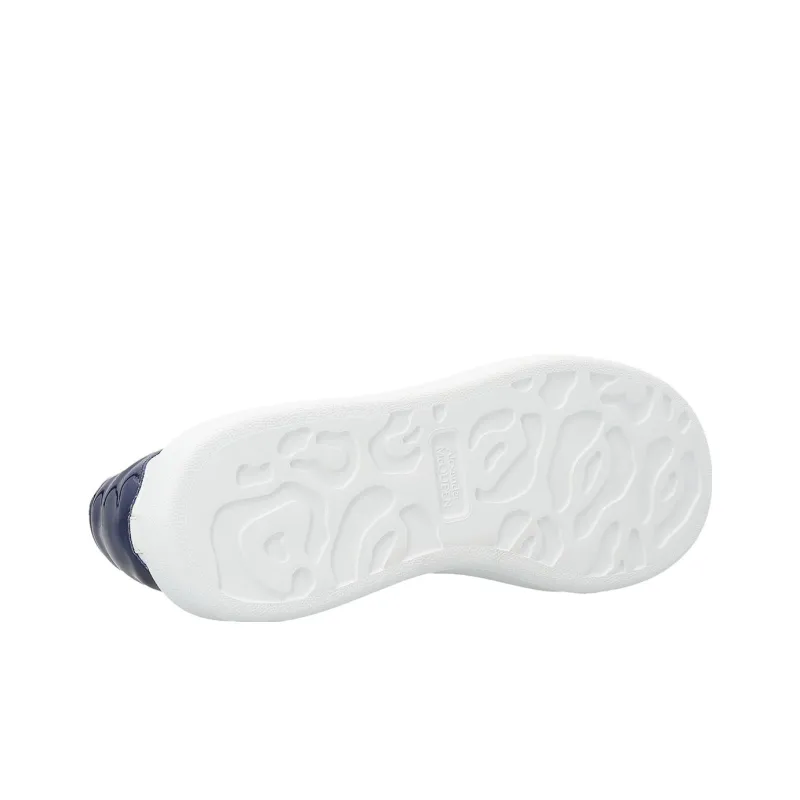 Alexander McQueen Oversized White Navy-4