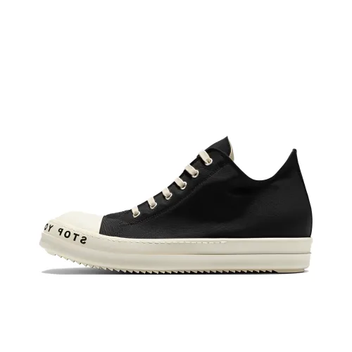 Rick Owens DRKSHDW Low Stop Your Breath Black