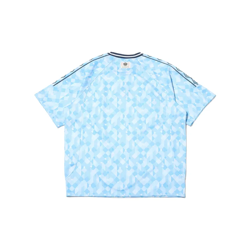 Umbro SS24 SIDE TAPE Collection T-Shirt Unisex Blue-1