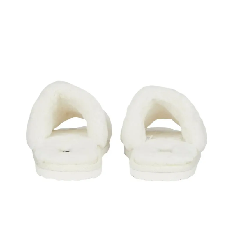 PUMA Fluff Remix BX Fluff Remix B Sports Slippers Women's White-4