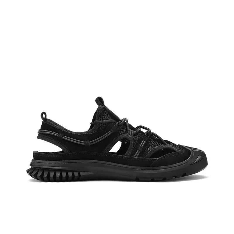 Jeep Breathable And Wear resistant River Trekking Shoes Men's Black-1