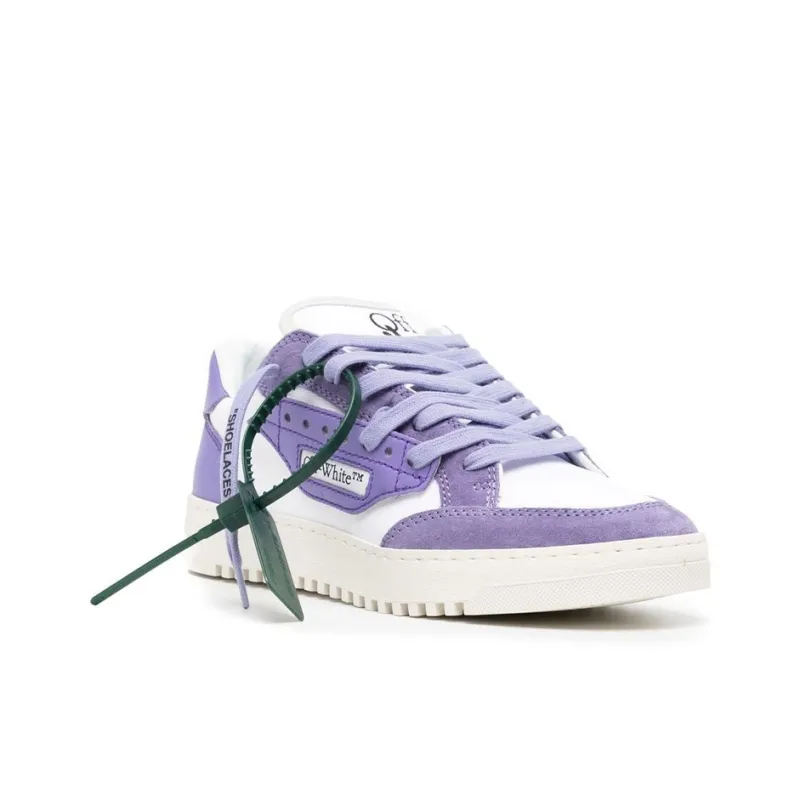 OFF WHITE 5.0 Low Top Sneakers 'Purple White' Women's-1