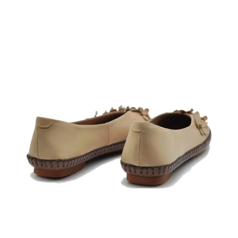 ARTMU Women's Casual Shoes Women's Low Top Lime Green/Apricot-4