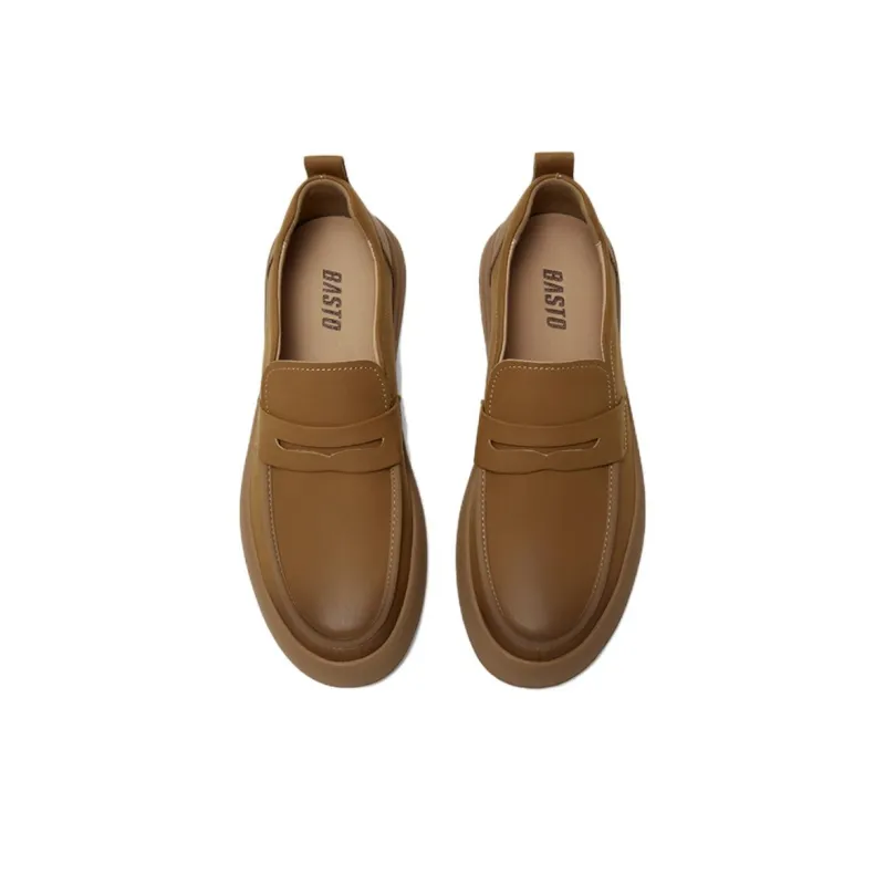 BASTO Loafers Men Khaki/Apricot-8