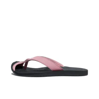 KEEN Rubber Sole Odor Resistant, Abrasion Resistant Closed Toe Slippers Women's Black Pink