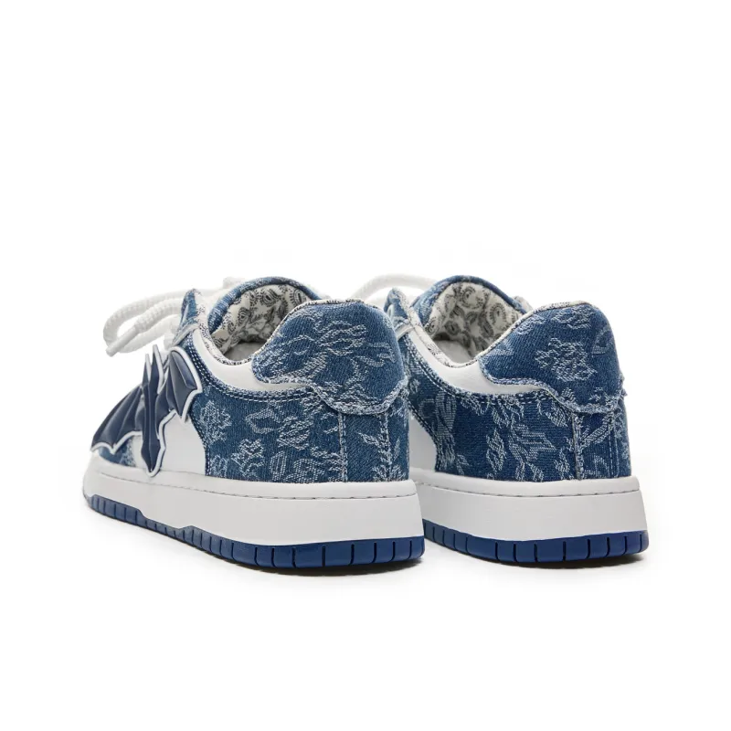 LAZY BONS Abrasion Resistant Breathable Slip Resistant Low Top Skateboard Shoes Unisex-4