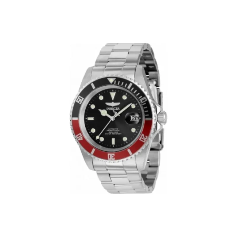 INVICTA Wrist Watch Automatic Mechanical Movement Stainless Steel Strap 43mm Black Dial Men's Watches-0
