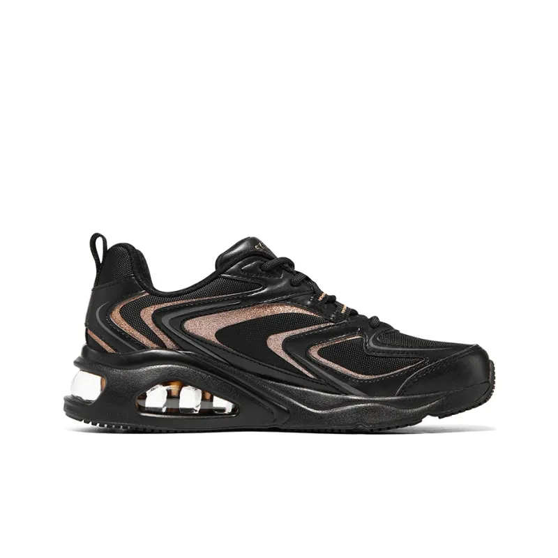 Skechers Tres Air 'Shimm Airy   Black Rose Gold' Women's-1