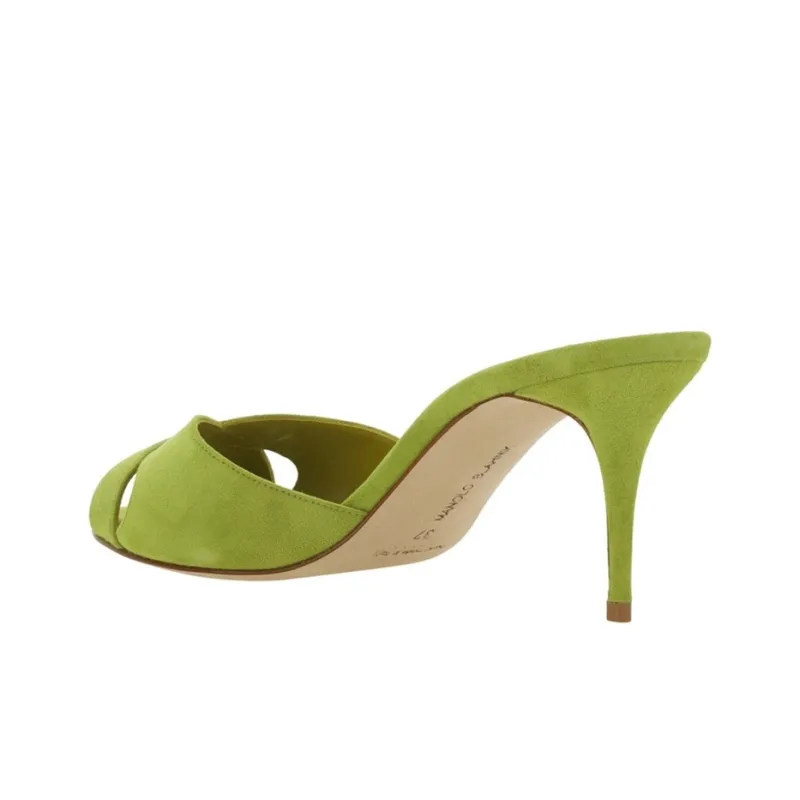 MANOLO BLAHNIK Stylish Sandal Women's Green-3