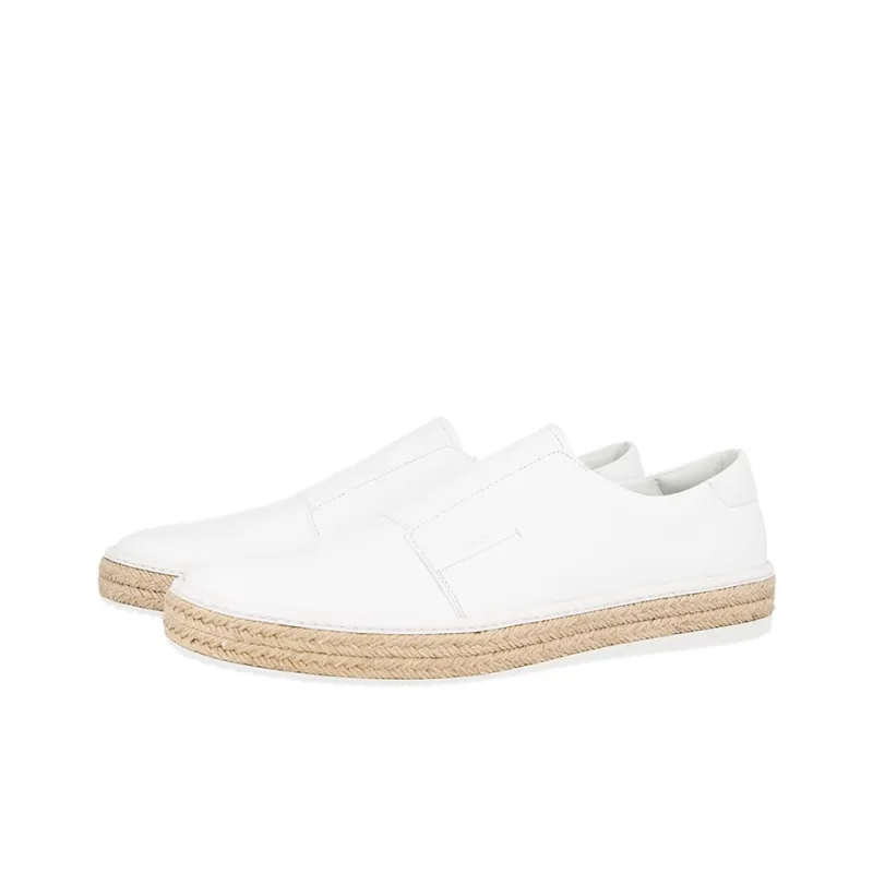 PRADA Stylish Skateboarding Shoes Men's White-2