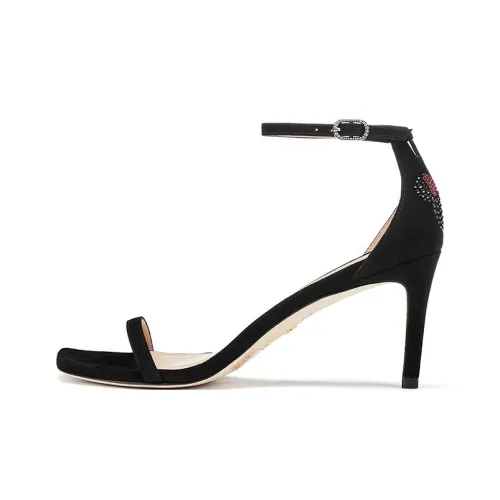 Disney x Stuart Weitzman/SW Nudistcurve Strap Sandals Women's Black