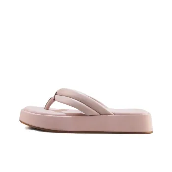 Hush Puppies Abrasion-Resistant Slip-Resistant Flip Flops Women's Pink