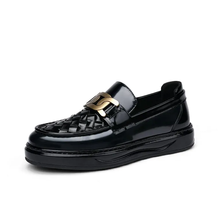 U7 Men's Casual Shoes Men's Black-0