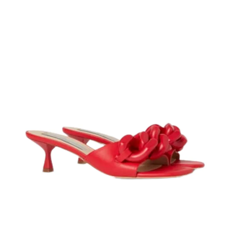 Stella McCartney Chain-link Detail 60mm Sandals-2