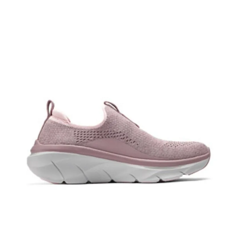 Skechers Shock Absorbers Rebound Low Top Casual Running Shoes Women's Pink-1