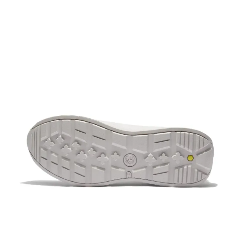 PANGAIA x Timberland Anti Slip Wear Resistant Low Top Sports Casual Shoes Women's White-5