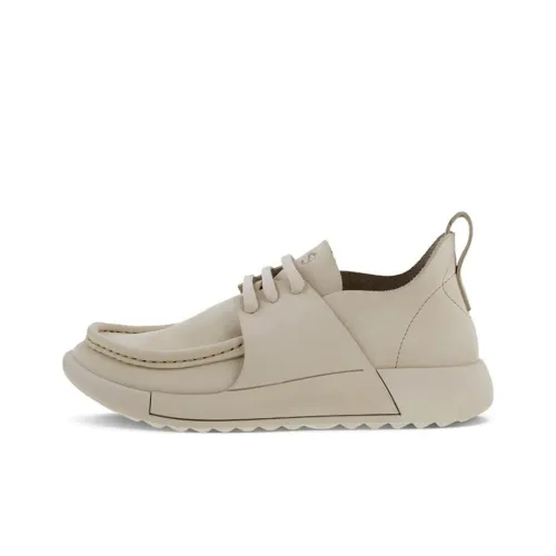 Ecco Women's Casual Shoes Women's Low-Top Beige