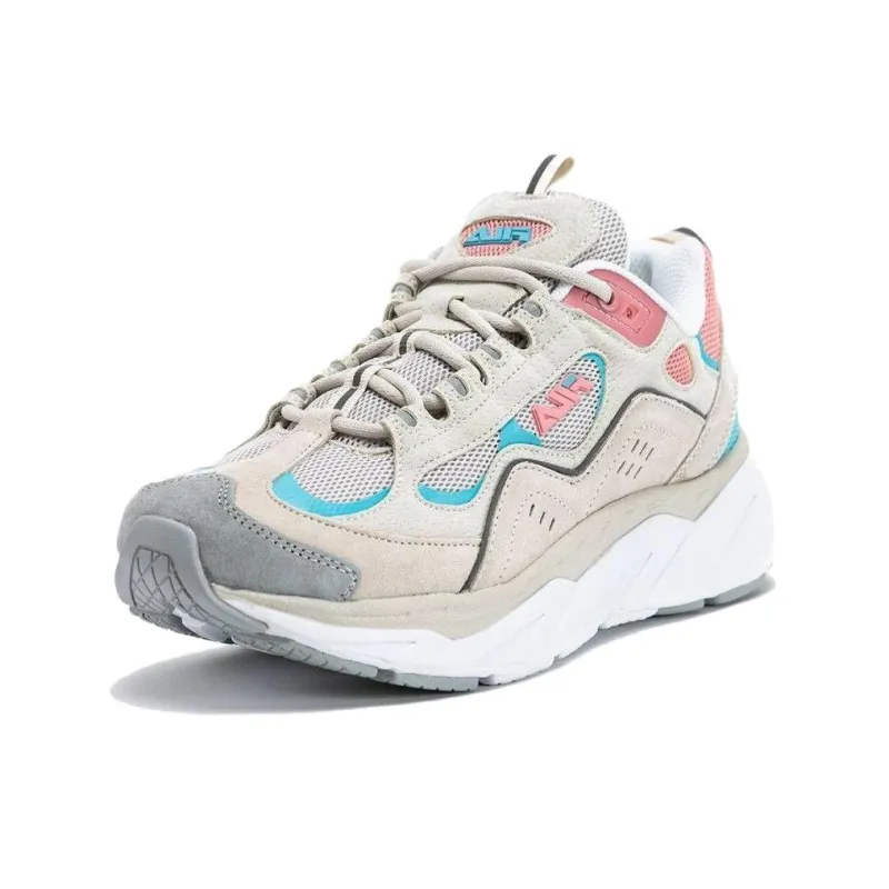 FILA Abrasion Resistant Breathable Low Top Running Shoes Women's Pink-0
